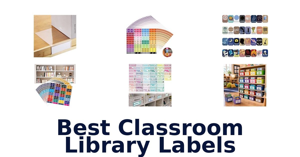 Best Classroom Library Labels