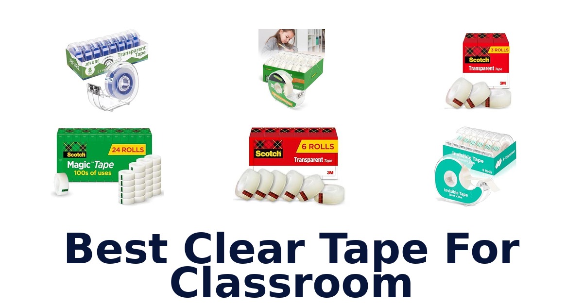 Best Clear Tape For Classroom