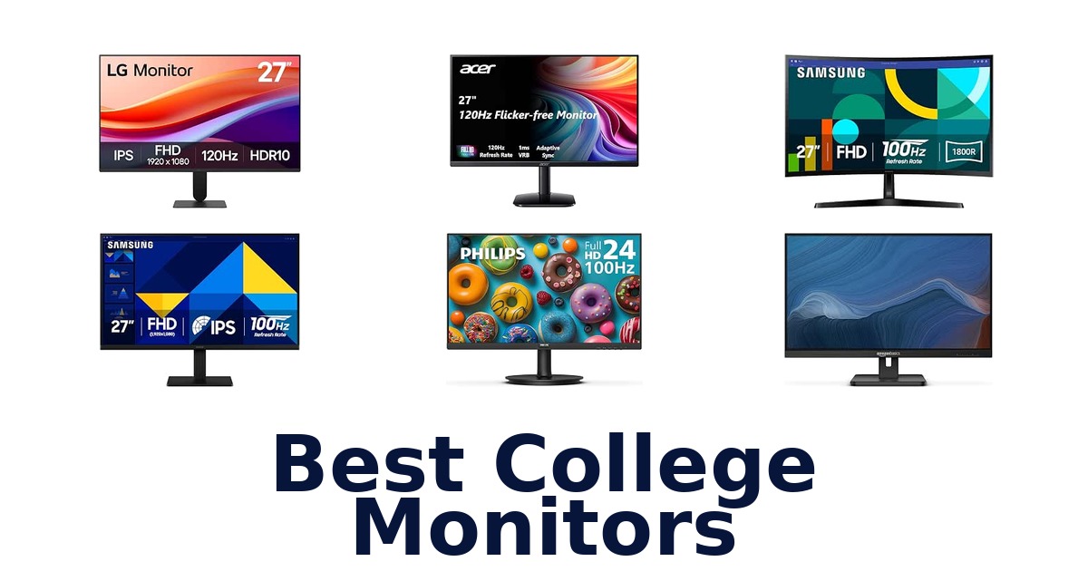 Best College Monitors
