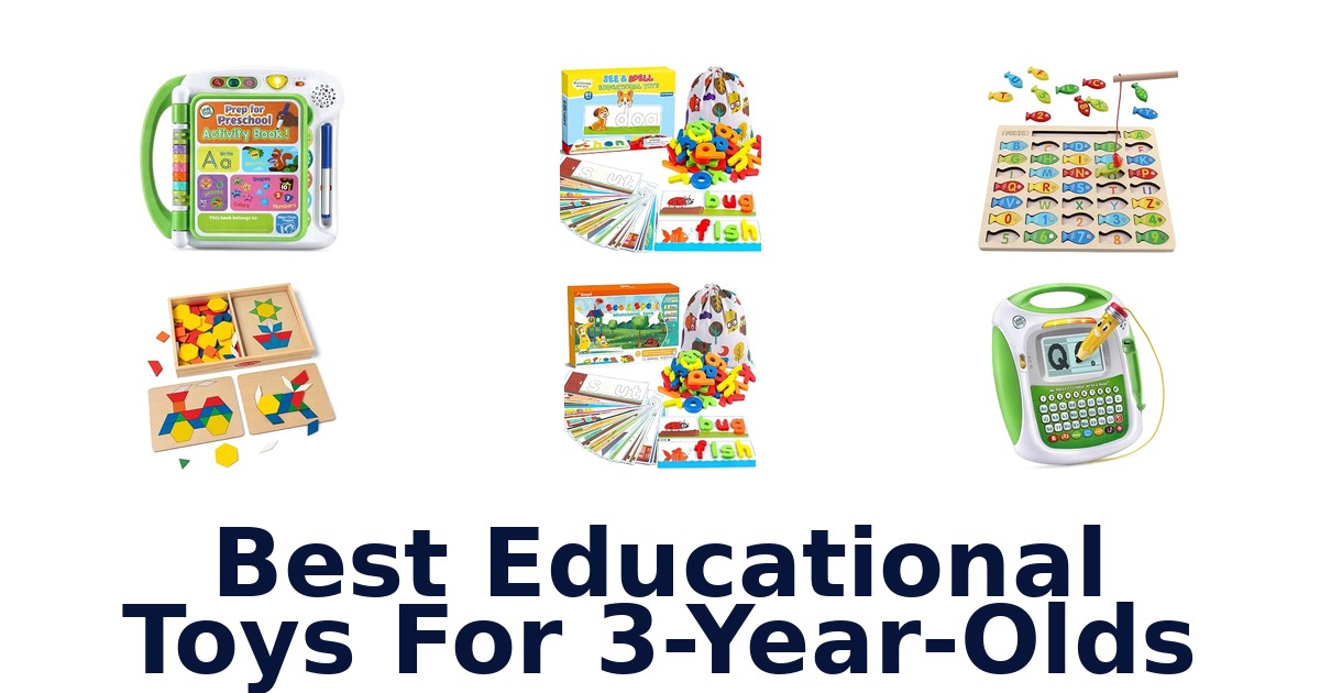 Best Educational Toys For 3-Year-Olds