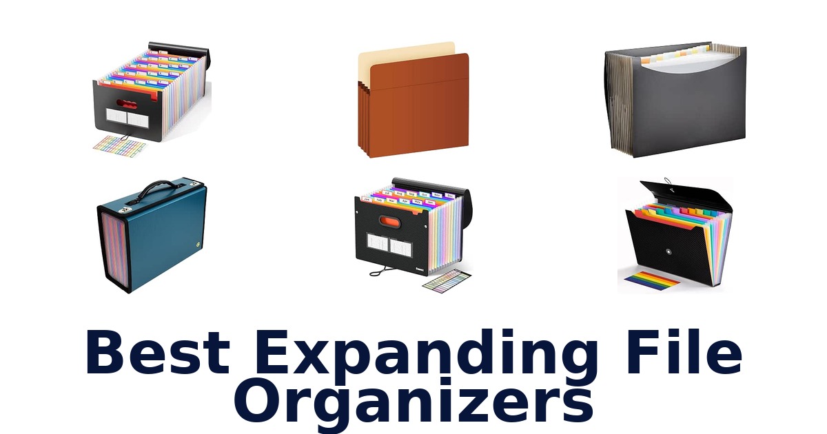 Best Expanding File Organizers