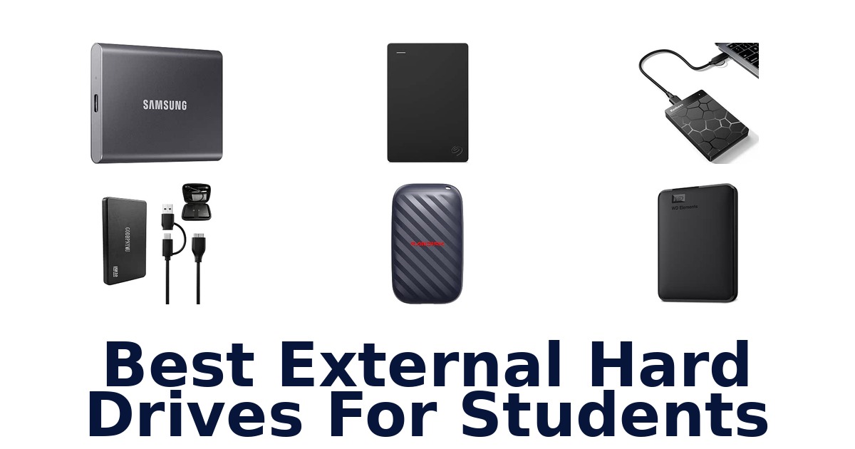 Best External Hard Drives For Students