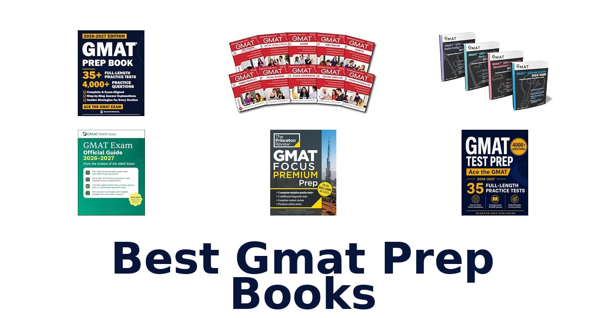 Best Gmat Prep Books