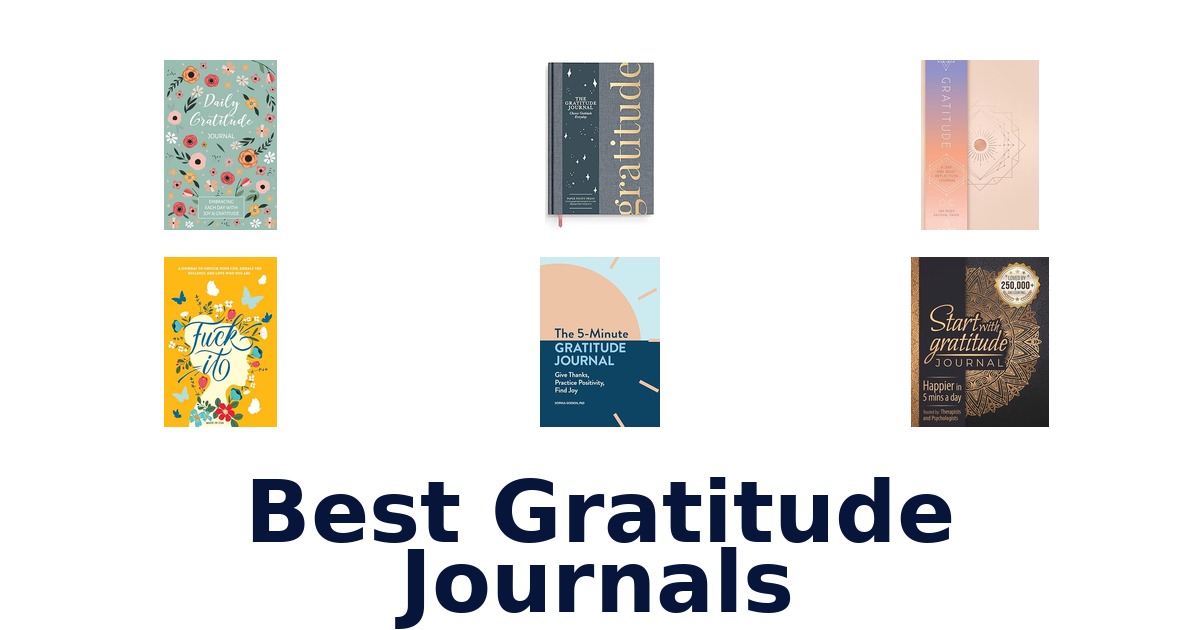 Best Gratitude Journals