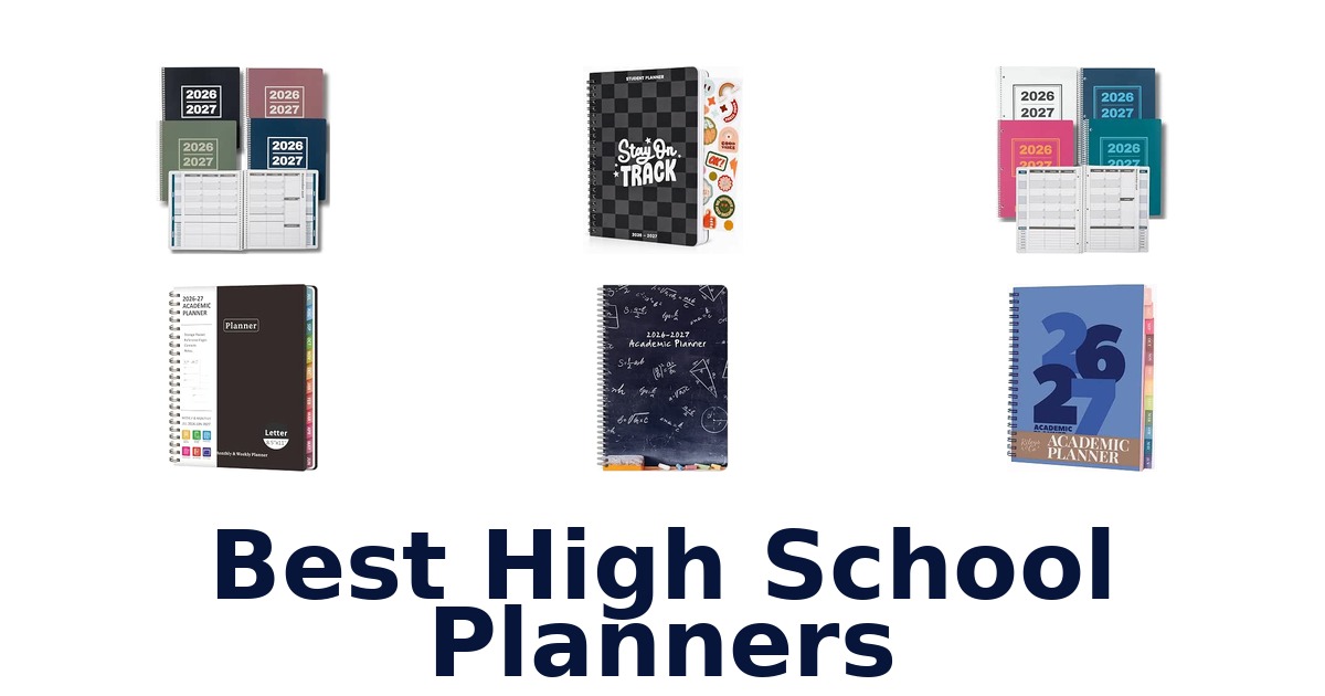 Best High School Planners