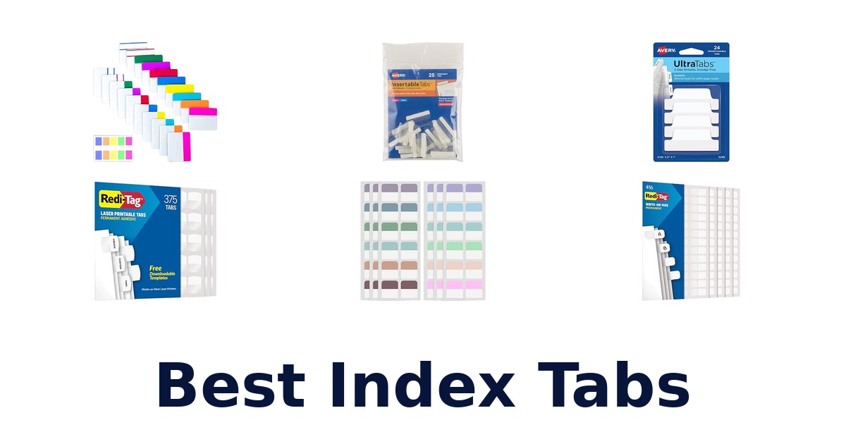 Best Index Tabs