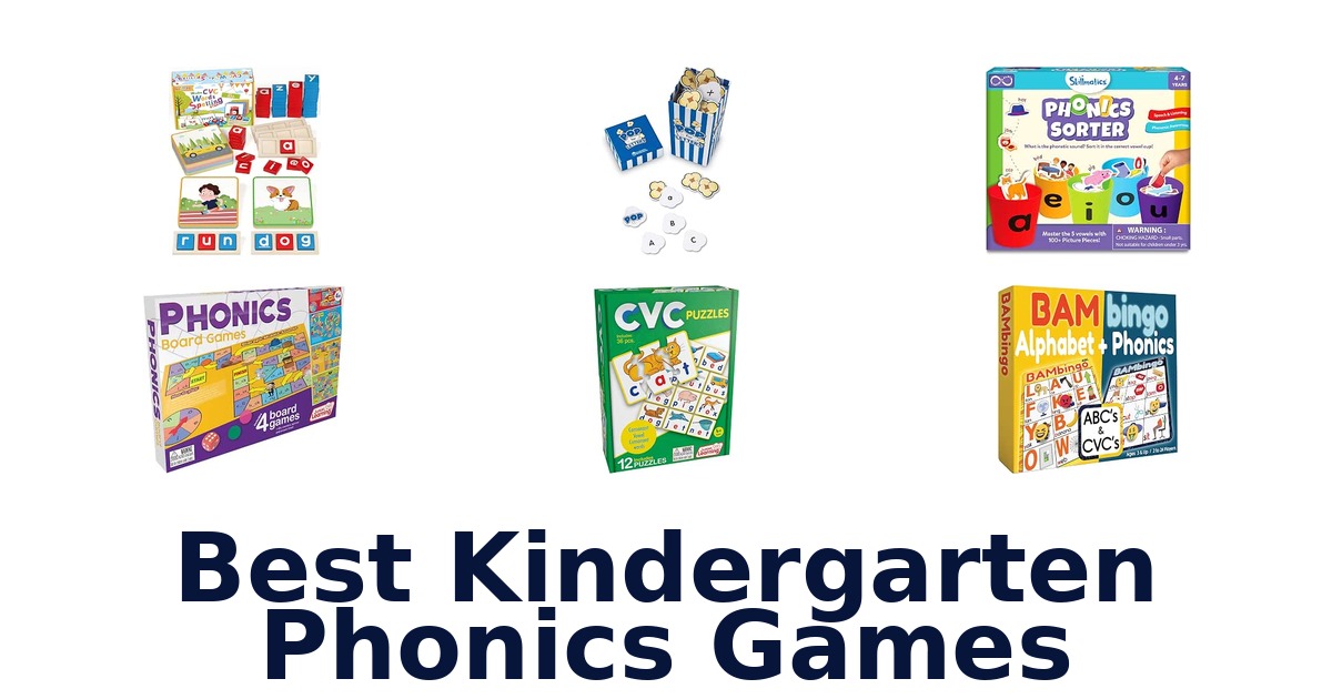 Best Kindergarten Phonics Games