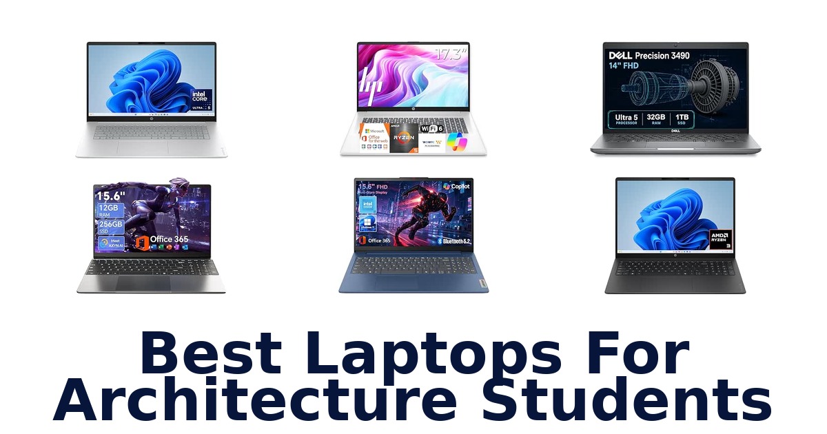 Best Laptops For Architecture Students
