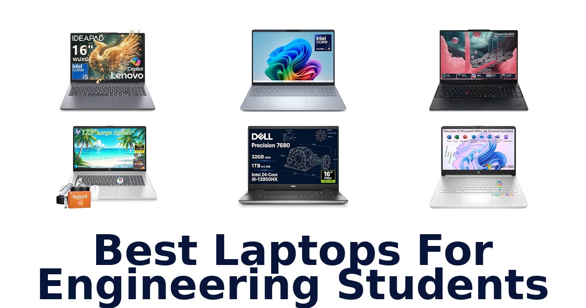 Best Laptops For Engineering Students