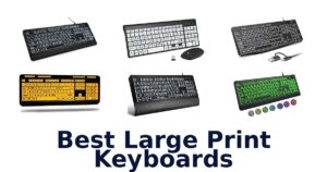 Best Large Print Keyboards