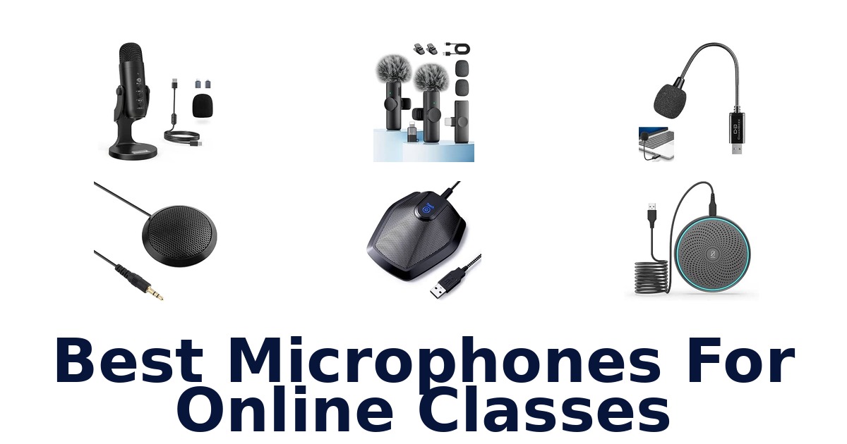 Best Microphones For Online Classes