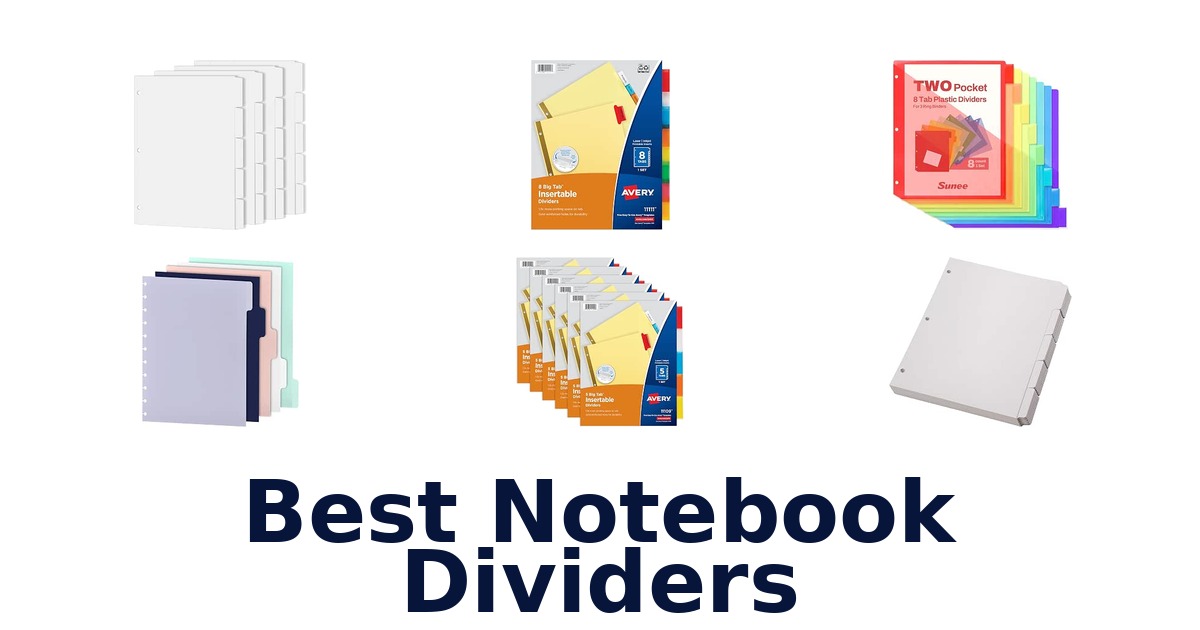 Best Notebook Dividers