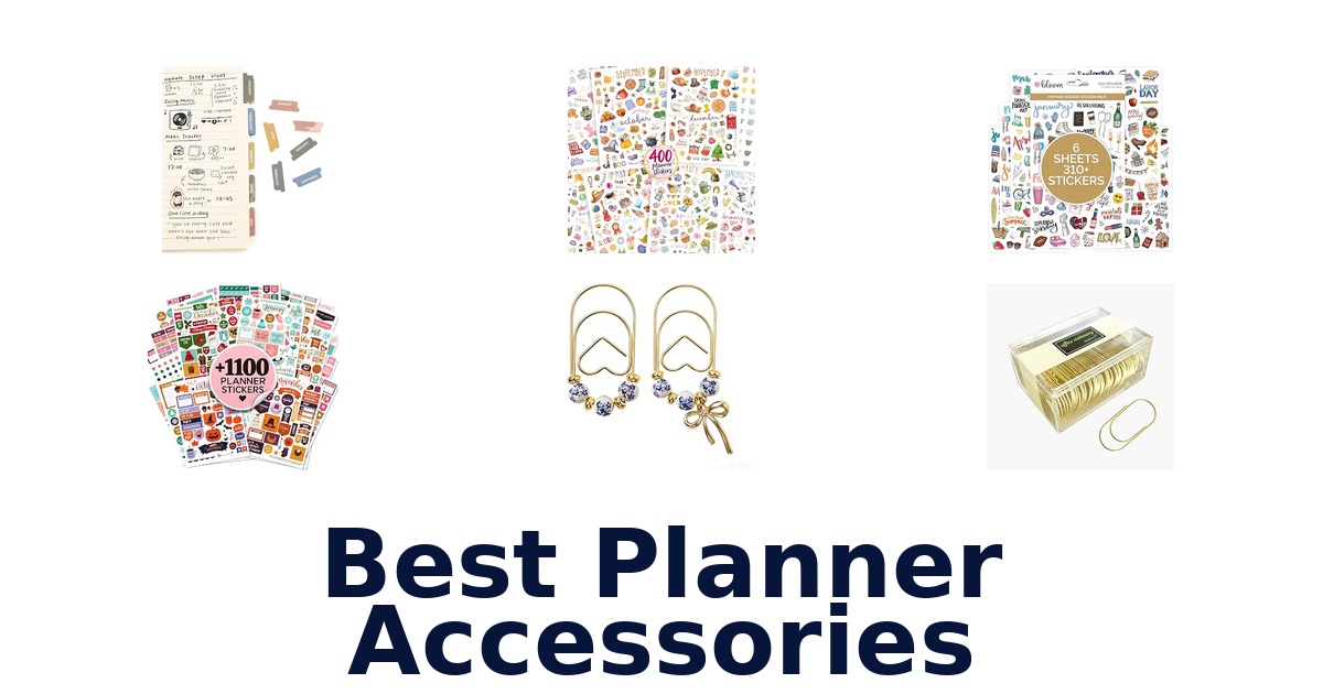 Best Planner Accessories