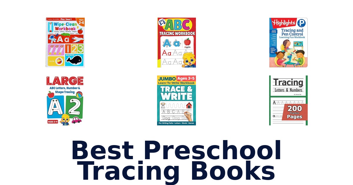 Best Preschool Tracing Books