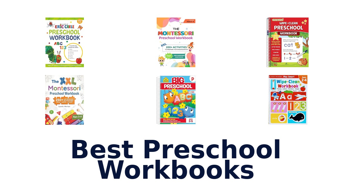 Best Preschool Workbooks