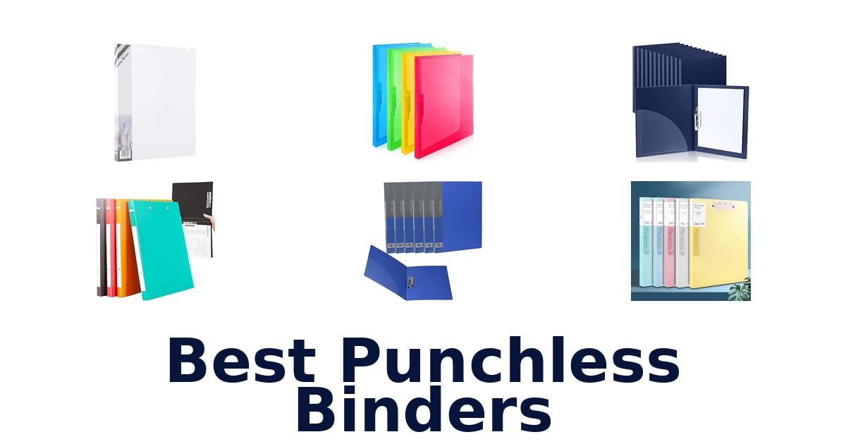 Best Punchless Binders