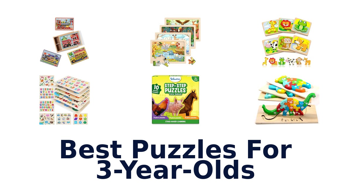 Best Puzzles For 3-Year-Olds