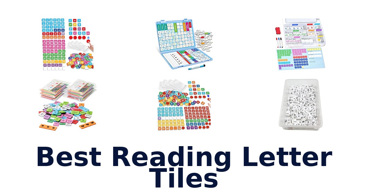 Best Reading Letter Tiles