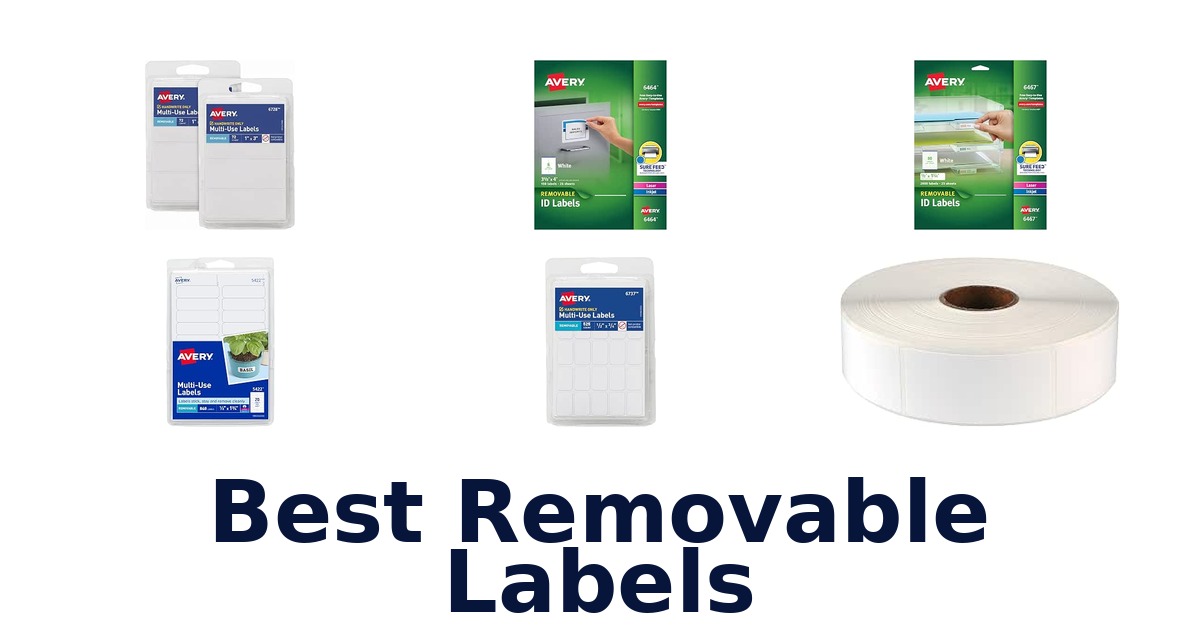 Best Removable Labels