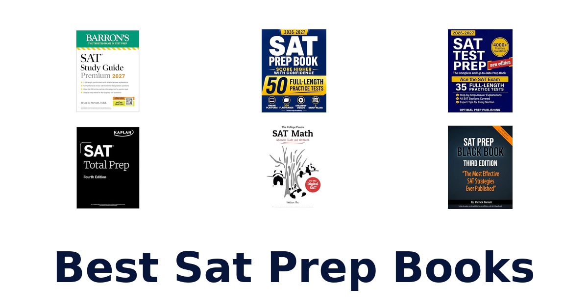 Best Sat Prep Books
