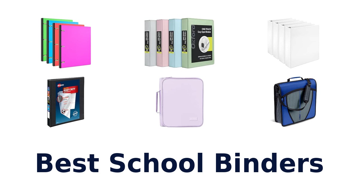 Best School Binders