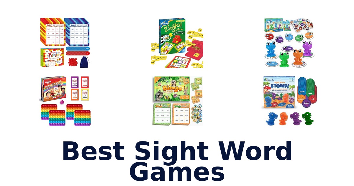 Best Sight Word Games