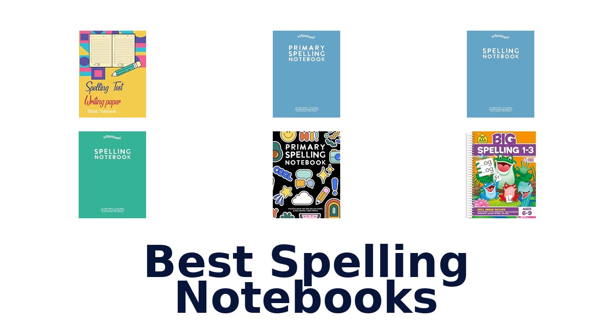 Best Spelling Notebooks