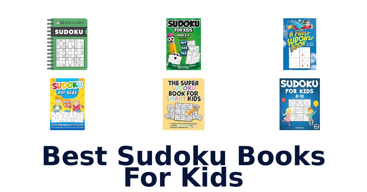Best Sudoku Books For Kids