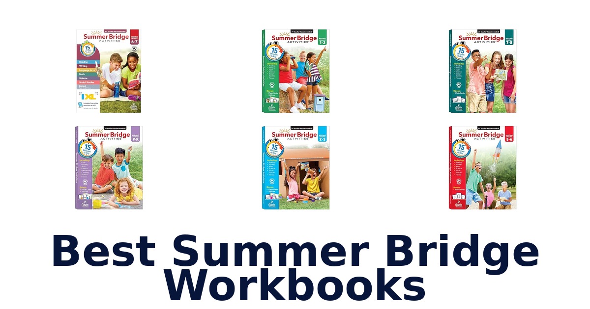 Best Summer Bridge Workbooks