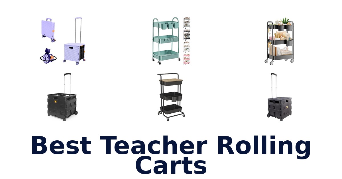 Best Teacher Rolling Carts