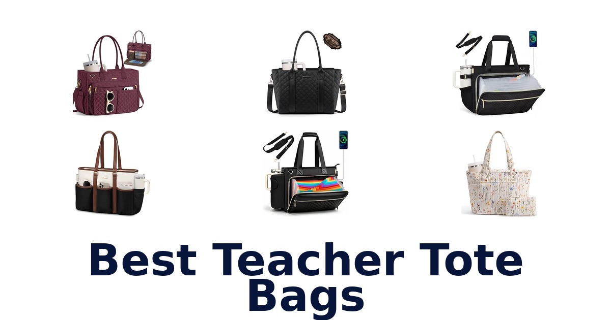 Best Teacher Tote Bags