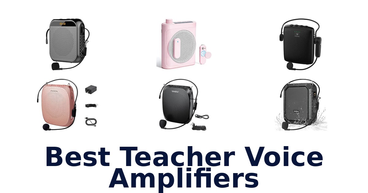 Best Teacher Voice Amplifiers