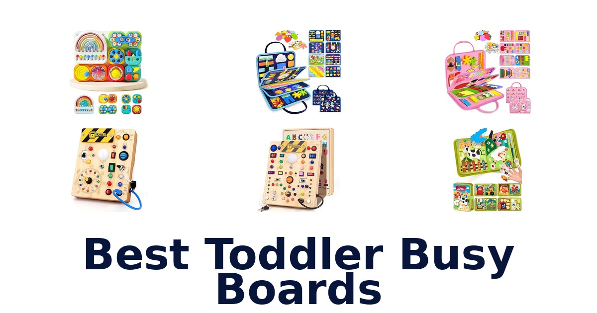 Best Toddler Busy Boards