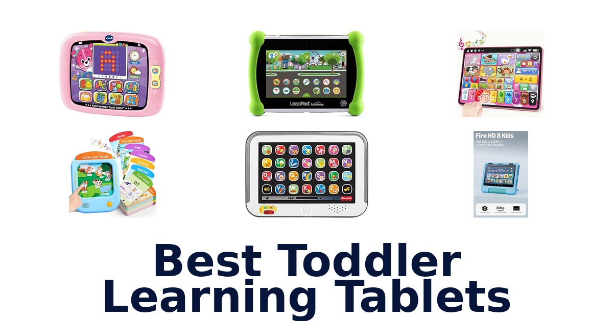 Best Toddler Learning Tablets