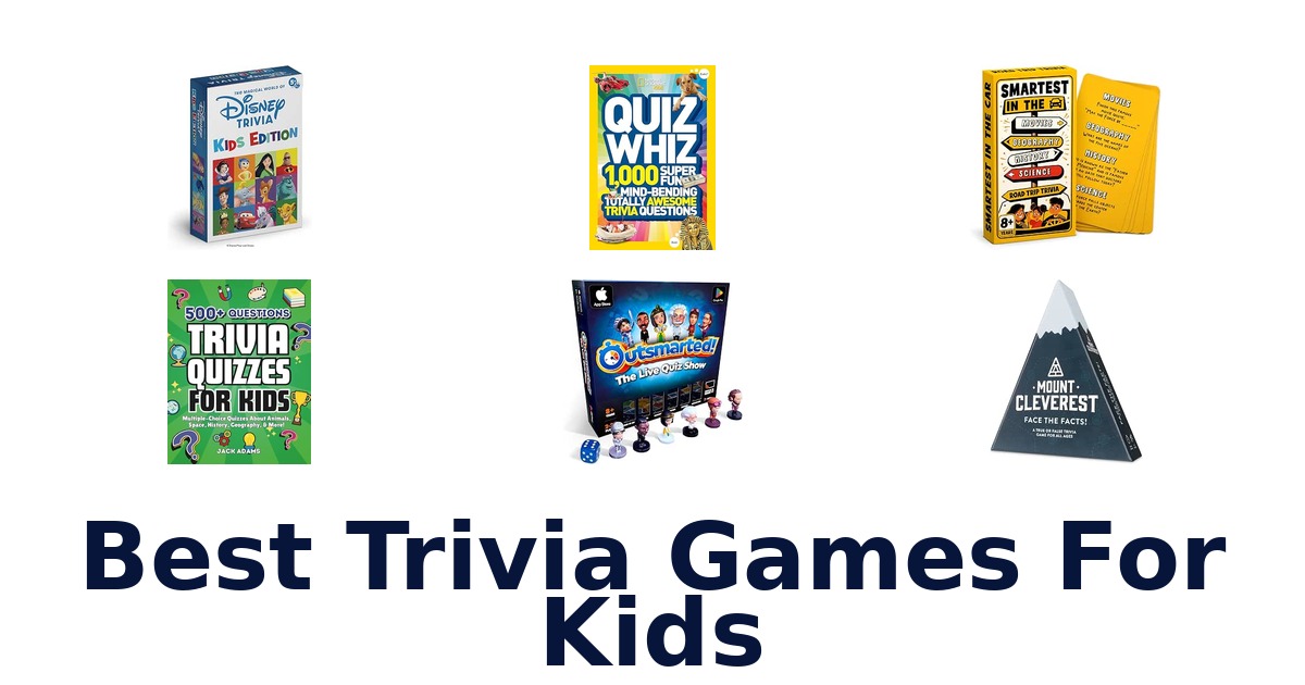 Best Trivia Games For Kids