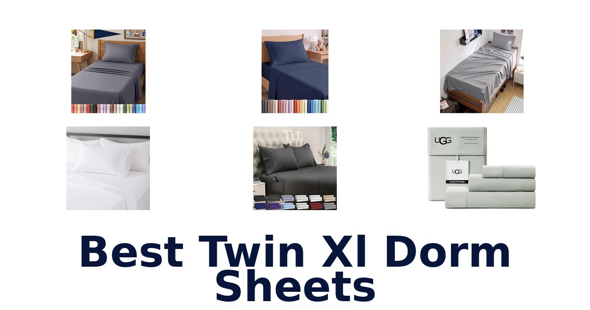 Best Twin Xl Dorm Sheets