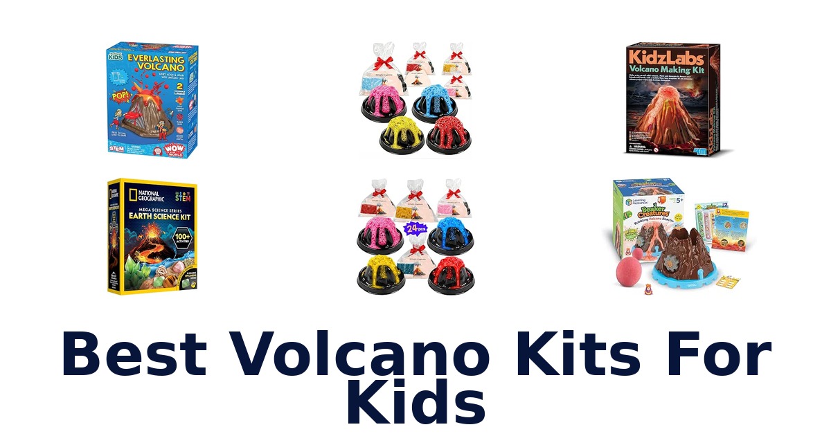 Best Volcano Kits For Kids